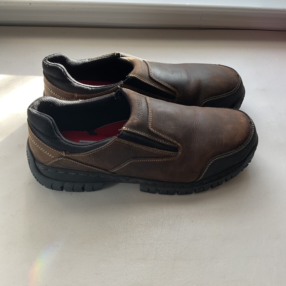 Skechers Men's Hartan Steel Toe Slip On Shoe Size 14 - Picture 7 of 11